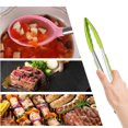 thumbnail image 4 of Juego de utensilios de cocina de silicona de cocina de 2 piezas, mango colorido de acero inoxidable de silicona, resistente al calor, 4 of 5