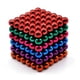 thumbnail image 5 of 5mm 216 PCS 6 colores Bolas magnéticas Imanes Juguete de oficina, 5 of 8