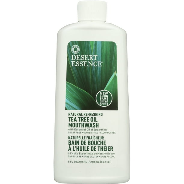 Tea Tree Oil Mouthwash, 8 oz, 1 Pack