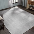 thumbnail image 5 of Handmade Mosaic Hand-loomed Solid Color Area Rug Grey 2'6" x 10' runner 10' Runner, 5 of 5