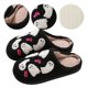 thumbnail image 5 of Zapatos Casa Sin Cordones Felpa Fantasma Halloween Cómodas para Hombres Y Mujeres, 5 of 9