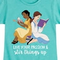 thumbnail image 3 of Disney Princess - Live Your Passion - Toddler And Youth Girls Short Sleeve Graphic T-Shirt, 3 of 5