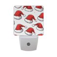 thumbnail image 6 of Yayeee LED Plug in Night Light for The Home with Auto Dusk to Dawn Light Sensors, 2 Pack, Red Santa Hats Pattern, 6 of 6