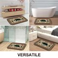 thumbnail image 2 of 1pc Rug with Hunting and Fishing Absorbent Non-Slip Bathroom Thickened Flannel Rug Decor,Soft,Quick Drying,Suitable For Indoor/outdoor Use,Bathrooms,Bedrooms,Kitchens,Terrace,Laundry Rooms,16"x24", 2 of 9