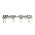 thumbnail image 2 of RADIANCE Goods Contemporary 4 Light Chrome Bath Vanity Fixture 30" Width, 2 of 10