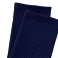thumbnail image 6 of QSAWXQZ Kids' Crew Socks Solid Cotton Knitting Breathable Mid Calf Socks 5-13Years, 6 of 6
