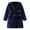 Navy, variant on Tiijoy Boys Hooded Sleepwear Robe Winter Warm Cozy Bathrobe, Sizes 18-24M