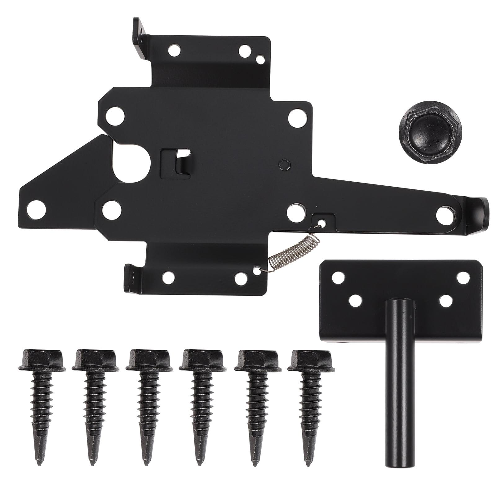 Gate Hinge Gate Latch Wooden Fence Latch Heavy Duty Post Mount Gate