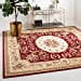 thumbnail image 3 of Unique Loom Versailles Medallion Motif Rug 4' x 4' Square Burgundy/Ivory, 3 of 10