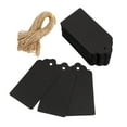 thumbnail image 1 of Etiquetas colgantes, 100 etiquetas de regalo con cuerda de y papel Kraft Negro Colcomx  Etiquetas de papel Kraft, 1 of 2
