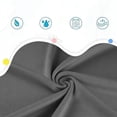 thumbnail image 5 of RUTAYY Boys Hooded Long Sleeve Athletic Tops Solid Color Loose Fit Kids Active Layering Tops Dark Gray, 5 of 8