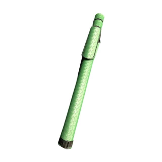 Caja de almacenamiento de estuche de cue de la piscina con bolsillos laterales suministros de servicio pesado liviano bolsita para llevar bolsas de Verde