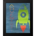 thumbnail image 2 of Kimberly, Allen 20x24 Black Modern Framed Museum Art Print Titled - Space Explore 2, 2 of 5