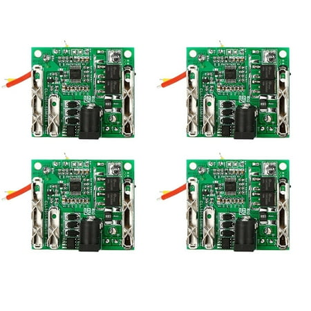 

4X 5S 18/21V 20A Battery Charging Protection Board Lithium Battery Protection Circuit Board BMS Module for Power Tools 1