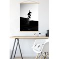 thumbnail image 5 of Skateboarding - Silhouette Wall Poster with Wooden Magnetic Frame, 22.375" x 34", 5 of 5
