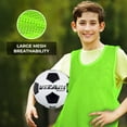 thumbnail image 4 of (6 pack) Vizari Mesh Sports Pinnies- Youth Scrimmage Vests for Soccer, Hockey, Basketball & Football, 4 of 7