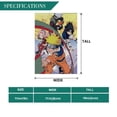 thumbnail image 3 of NARUTO -bandera de jardín temática. Regalo perfecto para fans, amigos y familiares, ideal para actividades al aire libre y decoración de fiestas.45CM*100CM, 3 of 5