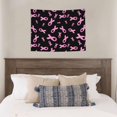 thumbnail image 4 of Hirioo Breast Cancer Awareness Print Tapestry Lightweight Fabric for Bedroom Aesthetic Home Wall Dorm Décor Living Room Decor 29x37 Inch, 4 of 8