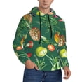 thumbnail image 2 of Sikiie Vegan Men's Hoodie, Essentials Hoodie, Sweatshirt, Pullover Hooded Sweatshirt for Men-4X-Large, 2 of 7