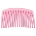 thumbnail image 3 of Linyer 10 Pieces Hair Combs Classical Simple Pointed-Toothed Decoration Plastic Fork Comb Tools Women Headwear for Lady Light Pink, 3 of 6