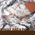 thumbnail image 4 of Men’s Hunting Camo Double-Layer Shorts – Pack of 3, Breathable Athletic Shorts with Zipper Side & Back Pockets, Elastic Drawstring Waistband – Size S, 4 of 6
