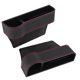 thumbnail image 5 of Cargador inalámbrico para huecos de asiento de coche, caja de almacenamiento de bolsillo de cuero PU, organizador Universal de gran capacidad, 2 uds., 5 of 8