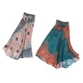 thumbnail image 1 of Falda Hippie Bohemia Larga Algodón Suave con Cintura Elástica para Mujer Versátil Adecuada para Viajes Playa Fiesta O Relajación en Vacaciones, 1 of 9