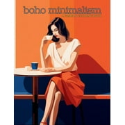 Fashion Coloring for Teens and Adults: Boho Minimalism - A Fashion Coloring Book: Beautiful Models Wearing Minimalist Style Clothing & Accessories. (Paperback)