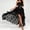 Black, variant on siminsem Floral Lace Corset Dress Set Women Gothic, Strapless Bustier Top with Tulle High Low Skirt Halloween Queen Masquerade Party Dress Up, Red,L