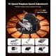 thumbnail image 5 of VEVOR Sierra de corte, hoja de corte en frío de acero inoxidable de 14 pulgadas, potente motor sin escobillas de 3500 W, velocidad ajustable de 750-1200 r/min, sierra de corte de metal, 5 of 9
