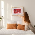thumbnail image 3 of Feminine Wiles Series Two #5 - Mixed Media Abstract Modern Art Geometric Minimalist Pop Art Psychedelic Surrealism Unframed Wall Art Print 5 x 7 inches, 3 of 7
