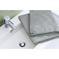 thumbnail image 2 of Eurow Microfiber Hand Towels, Gray, 2 Pack, 2 of 5