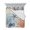 Orange Blue, variant on Quilts Full Size Bedding Set, Navy Blue Coastal Lightweight Quilted Comforter, Starfish Coral Summer Nautical Wooden Soft Reversible Bedspread Coverlet with Pillow Covers for All Season, 78" x 90"