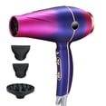 thumbnail image 1 of Sèche-cheveux 3 Vitesses Réglables Sèche-Cheveux Vent Chaud / Froid avec 3 Buses Diffuseurs Outils de Coiffure Portables pour Maison et Salon, 1 of 9