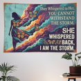 thumbnail image 4 of They Whispered To Her I Am The Storm Butterfly Vintage Tapestry, Feminist Woman Silhouette Wall Decor for Bedroom Dorm Living Room, 4 of 5