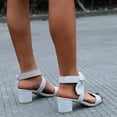 thumbnail image 5 of adviicd Shoes Women Size 7 High Heel Pumps Color Toe High Fish Heels Solid Bow High Heels for Women Size 12 to 13, 5 of 5