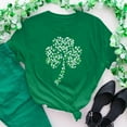 thumbnail image 1 of Haut Décontracté à Col Rond et Manches Courtes pour Femmes, Mode Imprimée, Polyester Spandex Confortable, T-Shirt Léger pour la Maison, 1 of 8