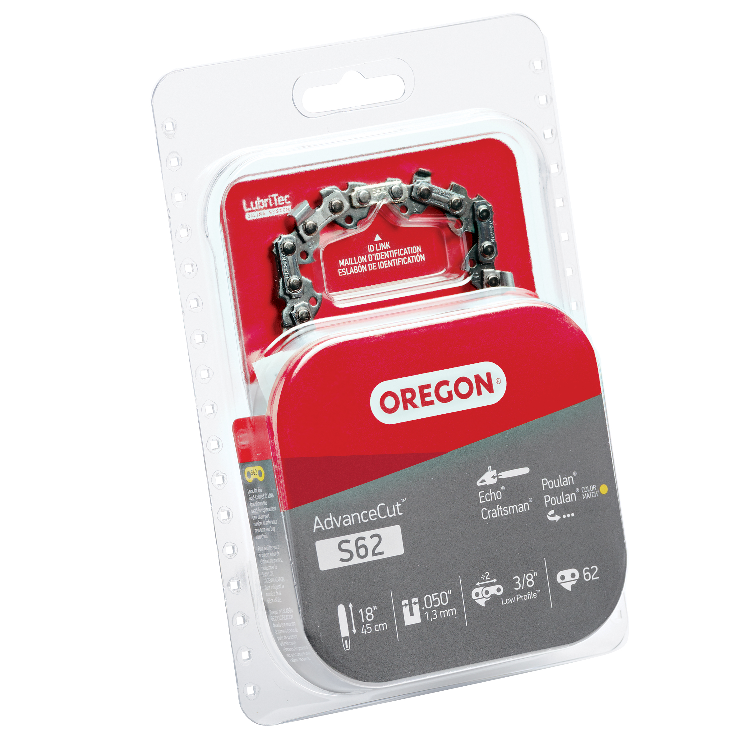 Oregon S62 AdvanceCut Saw Chain, 18 