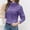 01 Purple, variant on YueHuiYing Casual Long Sleeve Sweaters for Women Loose V Neck Ribbed Knit Pullover Tops Womens Fall Fashion 2025