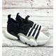 thumbnail image 1 of Adi - das Trae Young 2 Men's Sz 7 Basketball Shoes White Black Sneakers Women’s 8, 1 of 6
