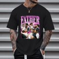 thumbnail image 2 of Xdzjlr Chemises pour Hommes Tenue de Fête Extérieure Quotidienne Imprimé Personnalisé Col Rond Classique Confortable Élégant Chemises Décontractées pour Hommes,L, 2 of 7