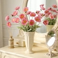 thumbnail image 4 of Artificial Poppy Flowers, Faux Poppy Stems with Leaves, Fake Poppies for Home Wedding Bouquet, Vase Decor, 4 of 6