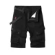 thumbnail image 4 of Pantalones cortos cargo para hombre, pantalones cortos con botones y cremallera para hombre, ropa de trabajo, elegantes pantalones cortos casuales de algodón, nuevos en Harajuku sueltos, 4 of 4