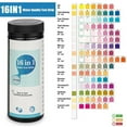 thumbnail image 6 of WEISIPU 16 in 1 Drinking Water Test Strips Water Test Kit for Fish Tank Home Water Quality Testing (100 Strips), 6 of 7