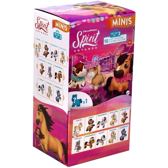 Spirit Untamed MINIS Precious Ponies Series 2 Mystery Box (24 Packs)