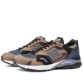 thumbnail image 2 of New Balance 920 Navy Blue Black Tan Brown Mens sz 13 M920INV MADE IN ENGLAND, 2 of 6