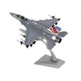 thumbnail image 4 of 1 72 F16D Fighting Diecast Model for Home Desk Ornament Souvenir, 4 of 6