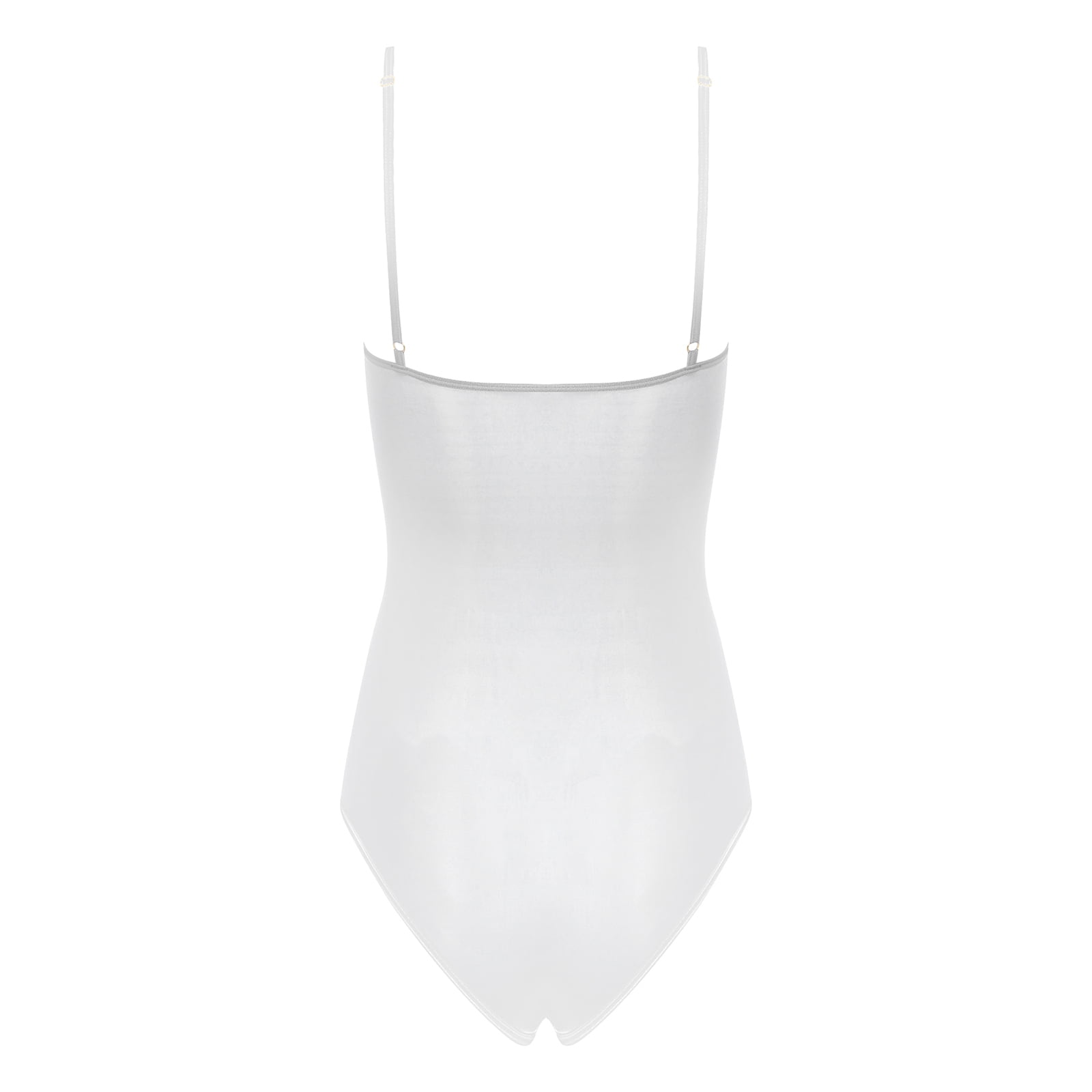 Sheer Check One Piece ホワイト Michael Kors Women's Embellished One Shoulder Underwire One