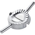 thumbnail image 1 of Molde para empanadillas, tartas, pantuflas, etc., acero inoxidable, plateado, 1 of 5