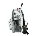 thumbnail image 4 of FORMRS School Backpack with Front Zippered Pocket 12" Student Travel Daypack, Black Cartoon Snowmen, 4 of 6